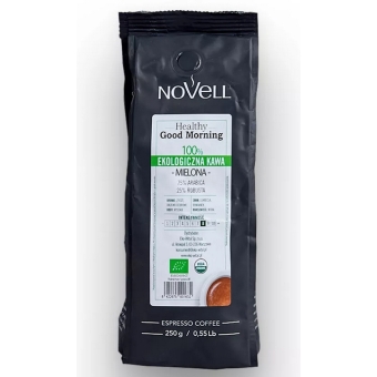 Kawa mielona good morning 250 g BIO Cafes Novell cena 19,90zł