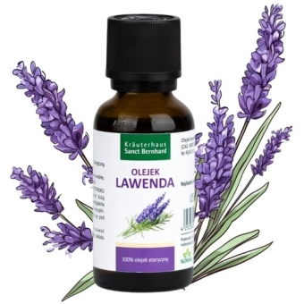 Sanct Bernhard Olejek lawendowy 100% 30ml cena 34,90zł