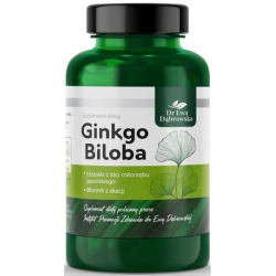 Dr Ewa Dąbrowska Ginkgo Biloba 60kapsułek cena 49,90zł
