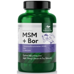 Dr Ewa Dąbrowska MSM + Bor 60kapsułek cena 45,90zł