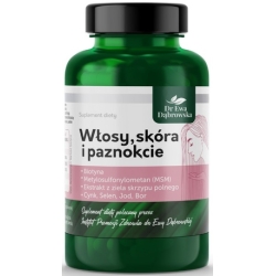 Dr Ewa Dąbrowska Włosy, skóra i paznokcie 60kapułek cena 59,90zł