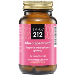 LABS212 Gluco Spectrum wsparcie metabolizmu 60kapsułek cena 89,00zł