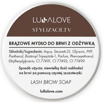 LullaLove Brązowe mydło do stylizacji brwi 30ml cena 33,90zł