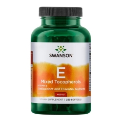 Swanson Witamina E 400IU (mieszanka tokoferoli) 250kapsułek cena 124,90zł