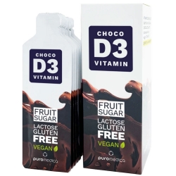 Puromedica Nuion Vitamin D3 Chocolate płyn 10saszetek cena 35,90zł