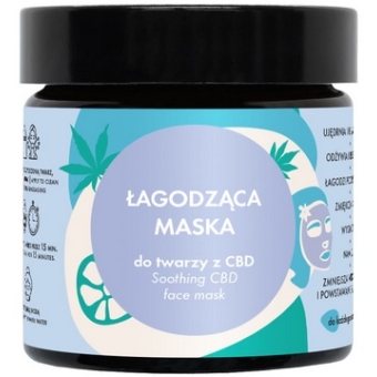 LullaLove Łagodząca maska do twarzy CBD 60ml cena 58,40zł