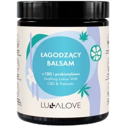 LullaLove Łagodzący balsam z CBD i prebiotykiem - do twarzy i ciała 180ml cena 80,50zł