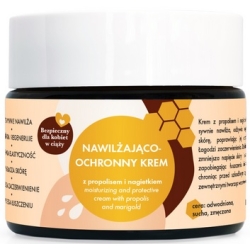 LullaLove Nawilżająco-ochronny krem do twarzy z propolisem i nagietkiem 50ml cena 79,70zł