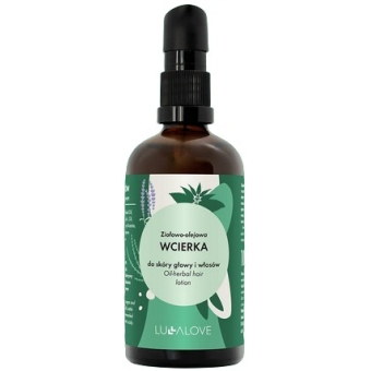 LullaLove Olejowo-ziołowa wcierka do włosów 100ml cena 59,90zł
