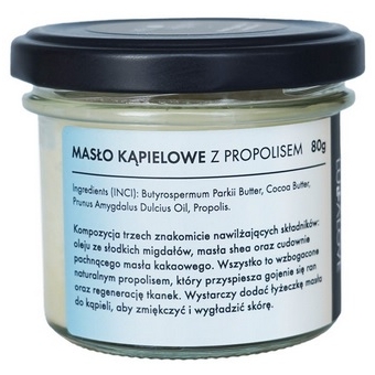 LullaLove Masło do kąpieli propolis 80g cena 45,60zł