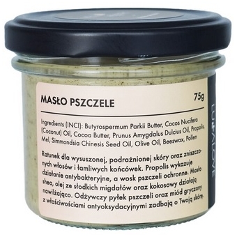 LullaLove Masło pszczele do twarzy i ciała propolisowe 75g cena 55,90zł