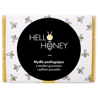 LullaLove Mydło peelingujące z pyłkiem pszczelim i miodem 100g cena 25,50zł