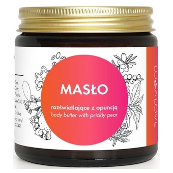 LullaLove Rozświetlające masło do ciała z opuncją 120ml cena 59,90zł