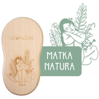 LullaLove Średnia szczotka - szczecina, edycja limitowana Matka Natura 1sztuka cena 55,50zł