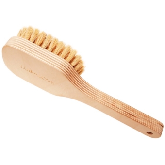 LullaLove Szczotka do ciała z rączką - średnia twardość 1sztuka cena 67,90zł