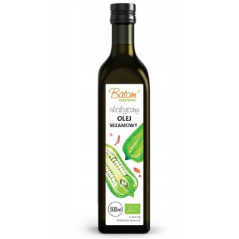 Olej sezamowy BIO 500 ml Batom cena 29,39zł