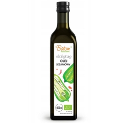 Olej sezamowy BIO 500 ml Batom cena 30,99zł