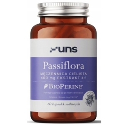UNS Passiflora Męczennica cielista 60kapsułek cena 35,00zł