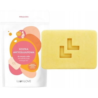 Lullalove Antycellulitowa kostka do masażu ciała 70g cena 61,90zł