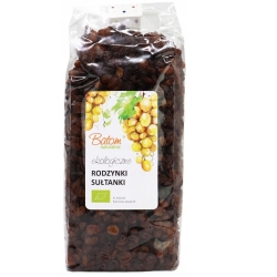 Batom Rodzynki sułtanki ekologiczne BIO 1kg cena 39,90zł