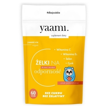 LullaLove Yaami żelki na odporność dla dzieci i dorosłych 60 żelek cena 62,90zł