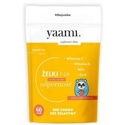 LullaLove Yaami żelki na odporność dla dzieci i dorosłych 60 żelek cena 62,90zł