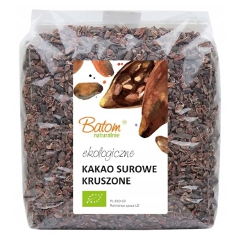Batom Kakao surowe kruszone BIO ekologiczne 1kg cena 154,90zł