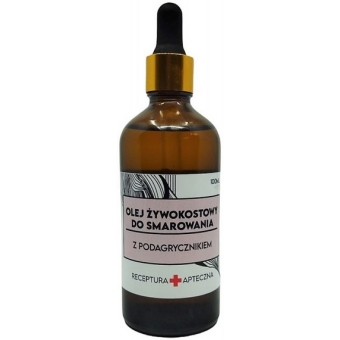 Olej żywokostowy do smarowania z podagrycznikiem 100ml BJK cena 19,90zł