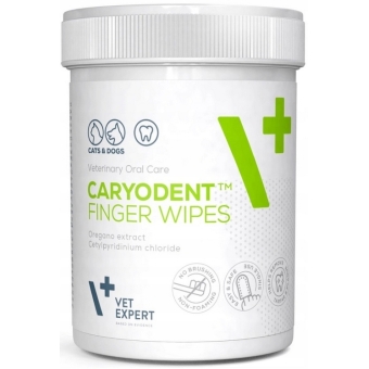 VetExpert Caryodent czyściki do zębów dla psa i kota 50sztuk cena 57,90zł