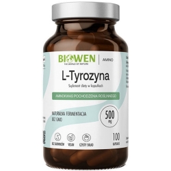 Biowen L-Tyrozyna 100kapsułek cena 39,99zł