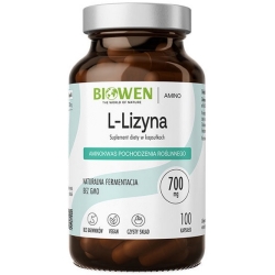 Biowen L-Lizyna 100kapsułek cena 34,99zł