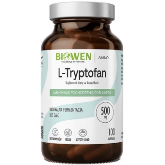 Biowen L-Tryptofan 100kapsułek cena 39,99zł