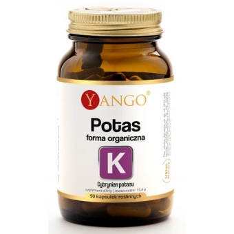 Yango Potas organiczny 90kapsułek cena 35,00zł