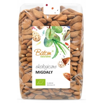 Batom Migdały BIO ekologiczne 1000g cena 72,90zł
