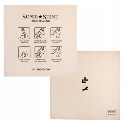 LullaLove Szmatka do osuszania i czyszczenia konia Super Shine 1sztuka cena 38,90zł