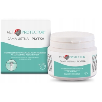 Vet Protector Jama ustna - płytka proszek 60g cena 52,90zł