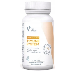 VetExpert Immune System na odporność dla psów i kotów 30kapsułek cena 26,90zł