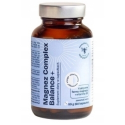 Magnez Complex Balance+ 60kapsułek Pasieka Sadowskich cena 48,90zł