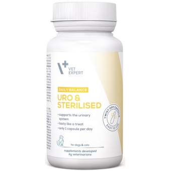 VetExpert Uro&Sterilised 30kapsułek cena 34,90zł