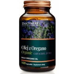 Doctor Life Olej z Oregano Organic 100kaps cena 56,90zł