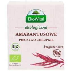 Pieczywo chrupkie amarantusowe bezglutenowe 100g BIO Eko-Wital cena 4,99zł