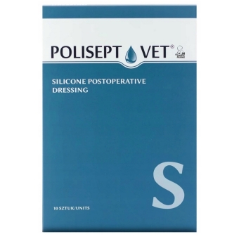 Polisept Vet S opatrunek na rany dla psa i kota 10sztuk cena 120,90zł