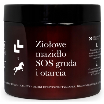 Lullalove Ziołowe mazidło SOS gruda i otarcia dla konia 200ml cena 69,00zł