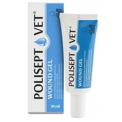 Polisept Vet Wound Gel żelowy opatrunek dla psa i kota 30ml cena 34,90zł