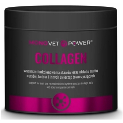 Monovet Power Collagen kolagen dla psów i kotów w proszku 120g cena 46,90zł