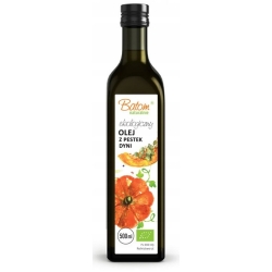 Batom BIO Olej z pestek dyni nierafinowany ekologiczny 500ml cena 49,00zł