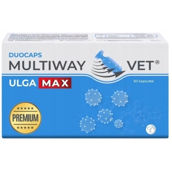 MultiWay Vet Duocaps Ulga Max 60kapsułek cena 72,90zł