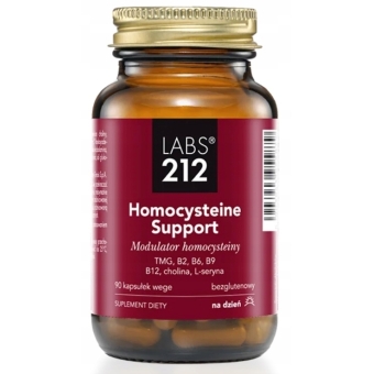LABS212 Homocysteine support Modulator homocysteina 90kapsułek cena 97,90zł