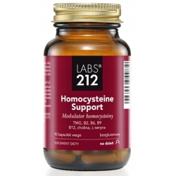 LABS212 Homocysteine support Modulator homocysteina 90kapsułek cena 97,90zł