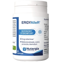 Nutergia ERGYAlleR' 60kapsułek cena 64,90zł